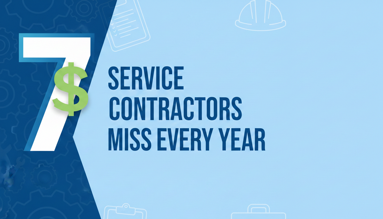 tax deductions for service contractors